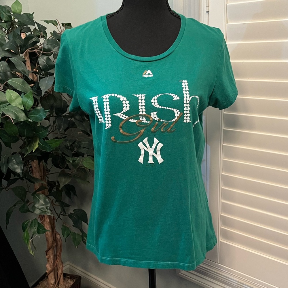 Women’s Green “Irish Girl” T Shirt - Large